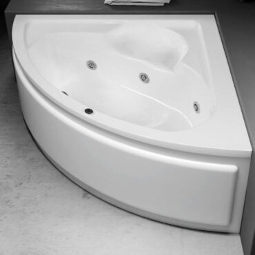 vasca da bagno angolare acrilico idromassaggio laura relax design