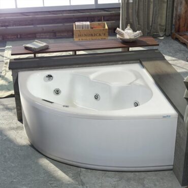 vasca da bagno angolare acrilico idromassaggio vittoria relax design