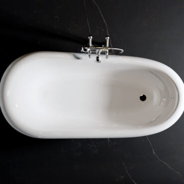 vasca da bagno freestanding dettaglio cassiopea relax design