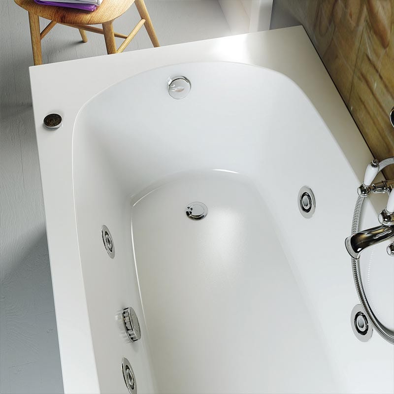 vasca da bagno idromassaggio dettaglio capri relax design