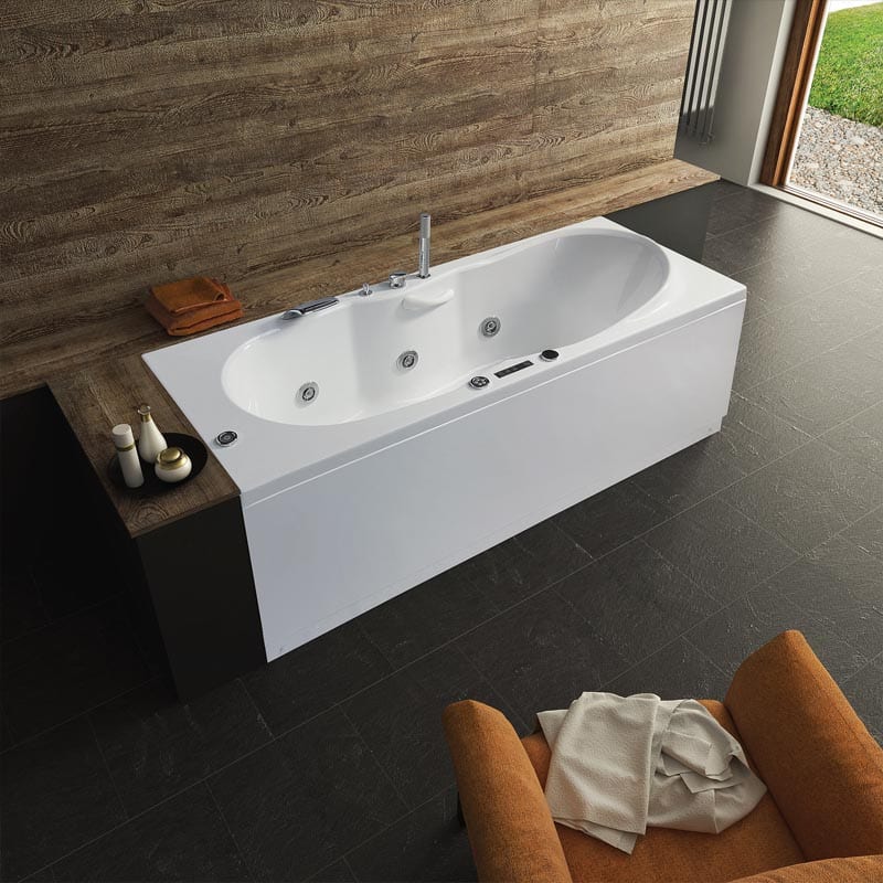 vasca da bagno idromassaggio dettaglio sonia relax design