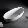 luxolid freistehende badewanne detail ovo tub relax design