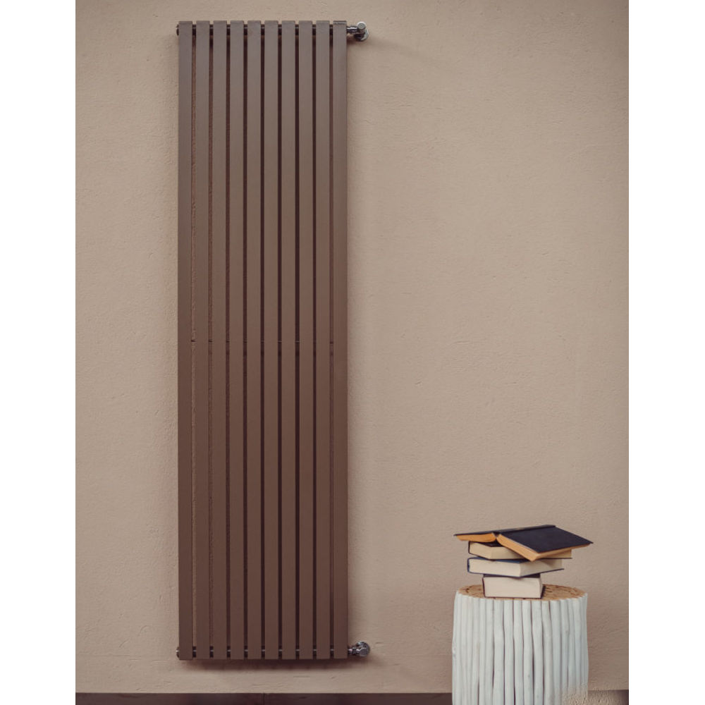 graziano single binario colored carbon steel living radiator