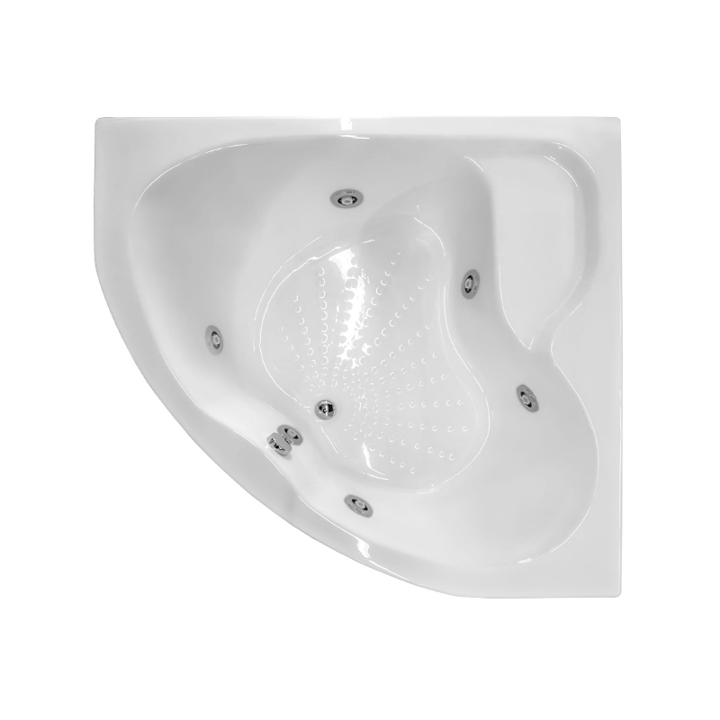 corner whirlpool bath tub detail solaria sthatus
