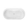 baignoire autoportante en fibre de verre detail sayren oval sthatus