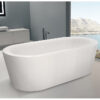baignoire balnéo autoportante en fibre de verre sayren oval sthatus