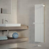 radiateur en aluminium blanc traccia colorée caleido