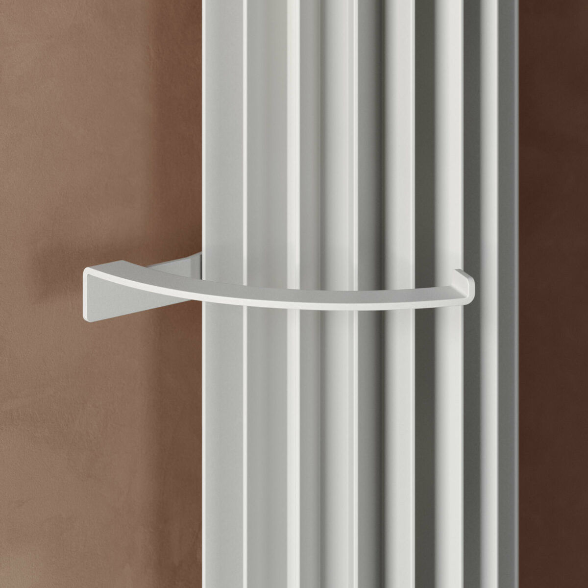 white aluminum radiator detail raysun electric caleido