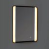 specchio da bagno illuminato led bottone touch spectral dl vanità & casa
