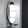 specchio da bagno illuminato led con mensola joker vanità & casa