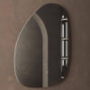 beleuchteter badezimmerspiegel led detail pebble vanity & home
