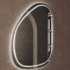 led beleuchteter badezimmerspiegel kieselstein vanity & home
