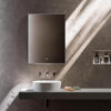 specchio da bagno illuminazione led pulsante touch starbusrt vanità & casa