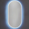 specchio da bagno illuminazione led touch starlight oval vanità & casa