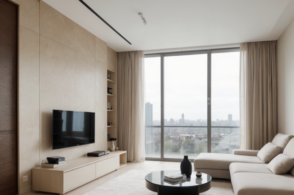 Parete-TV-living-parete-toni-chiari