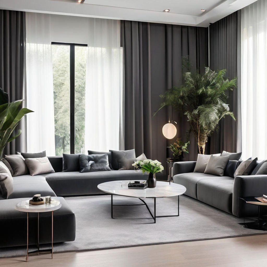 Teppich-Wohnzimmer-Stil-modern