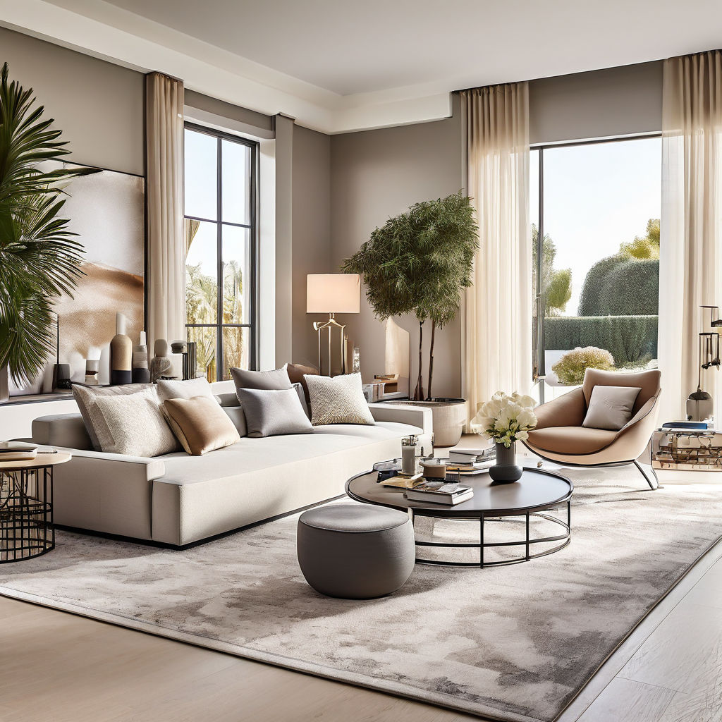 Teppich-Zone-Wohnen-Elegant