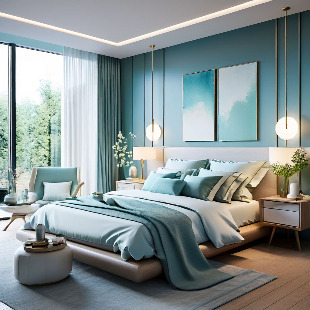 Schlafzimmer-Schlafzimmer-Farben-Relax