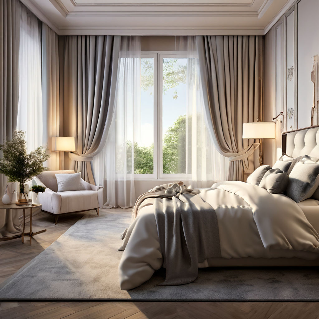 Camera-da-letto-oggetti-tende-design