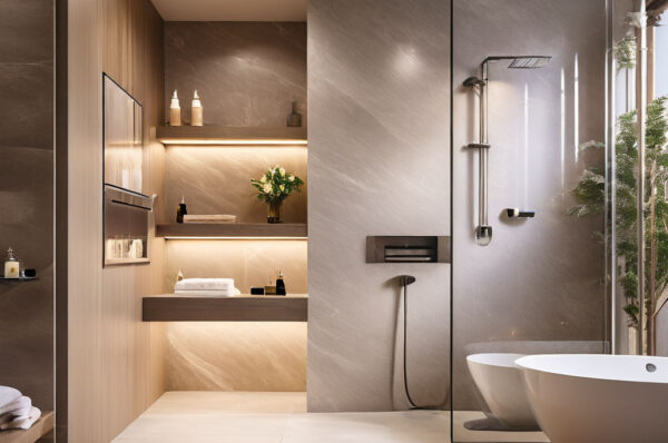 Doccia-Design-walk-in-con-parete-in-vetro