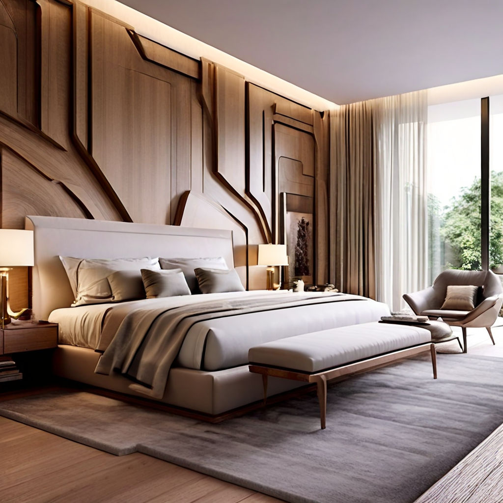 Wand-Bett-Boiserie