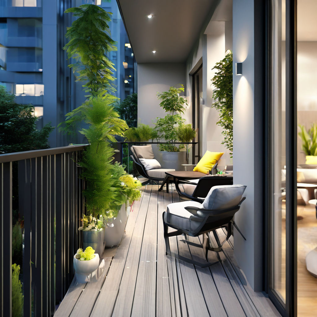 Revêtement de sol-Balcon-PVC