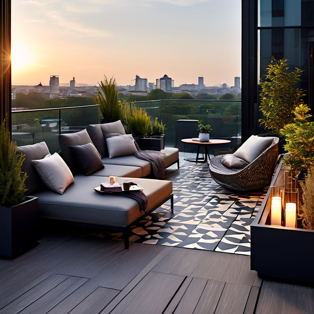Revêtement de sol-Balcon-mixte-bois-et-carrelage