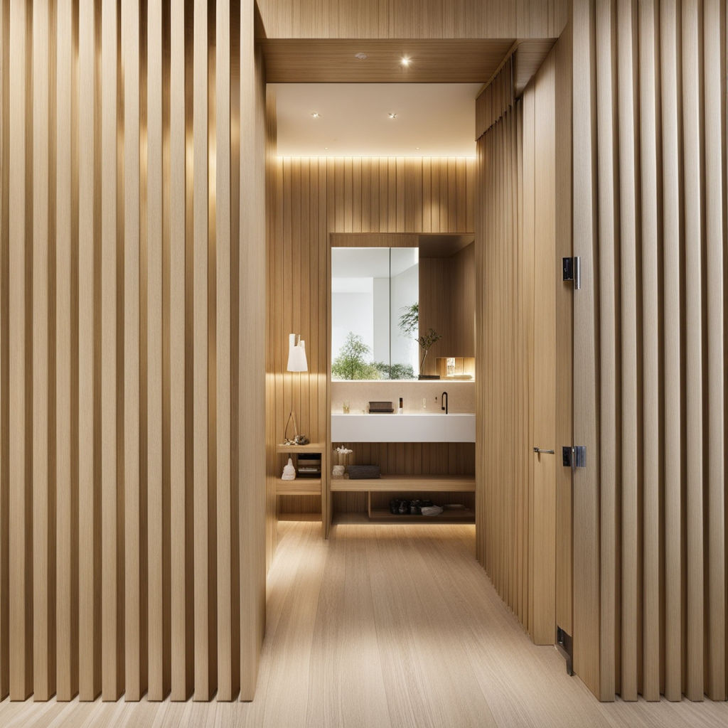 Door-hidden-bathing-battens-wood