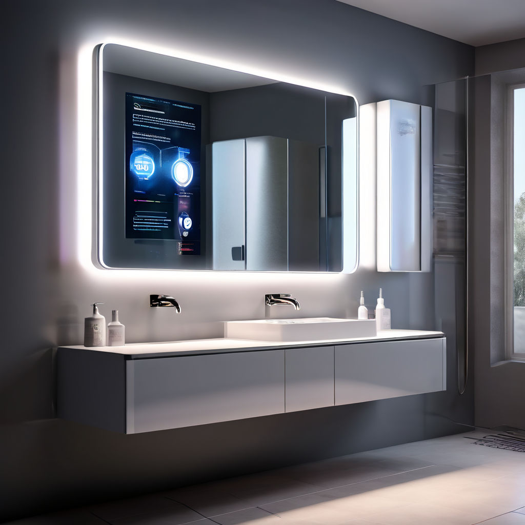 Miroir-bain-technologie