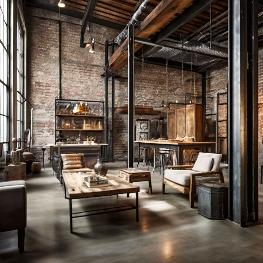 Style-industrial-steel-and-wood