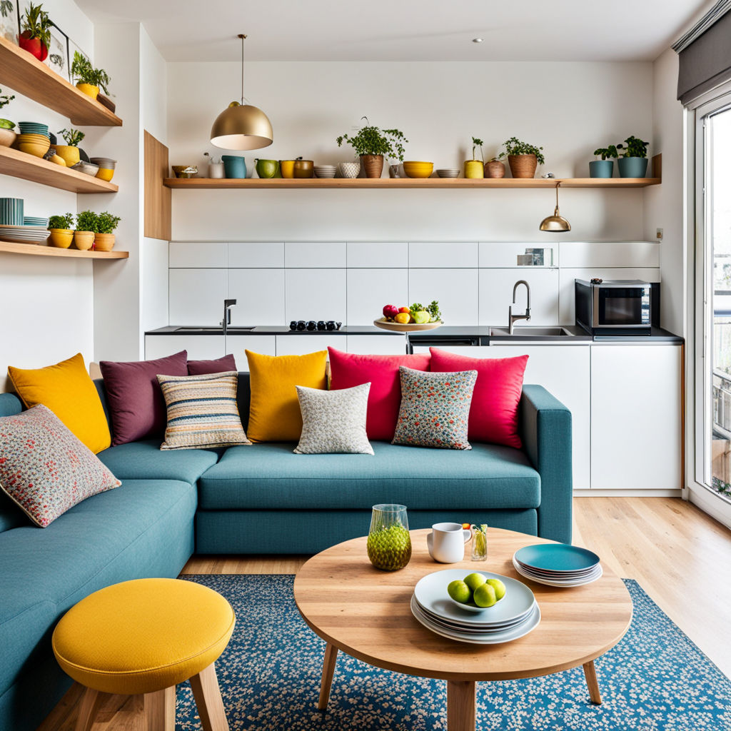 Meubles contemporains-cuisine-séjour-versatile