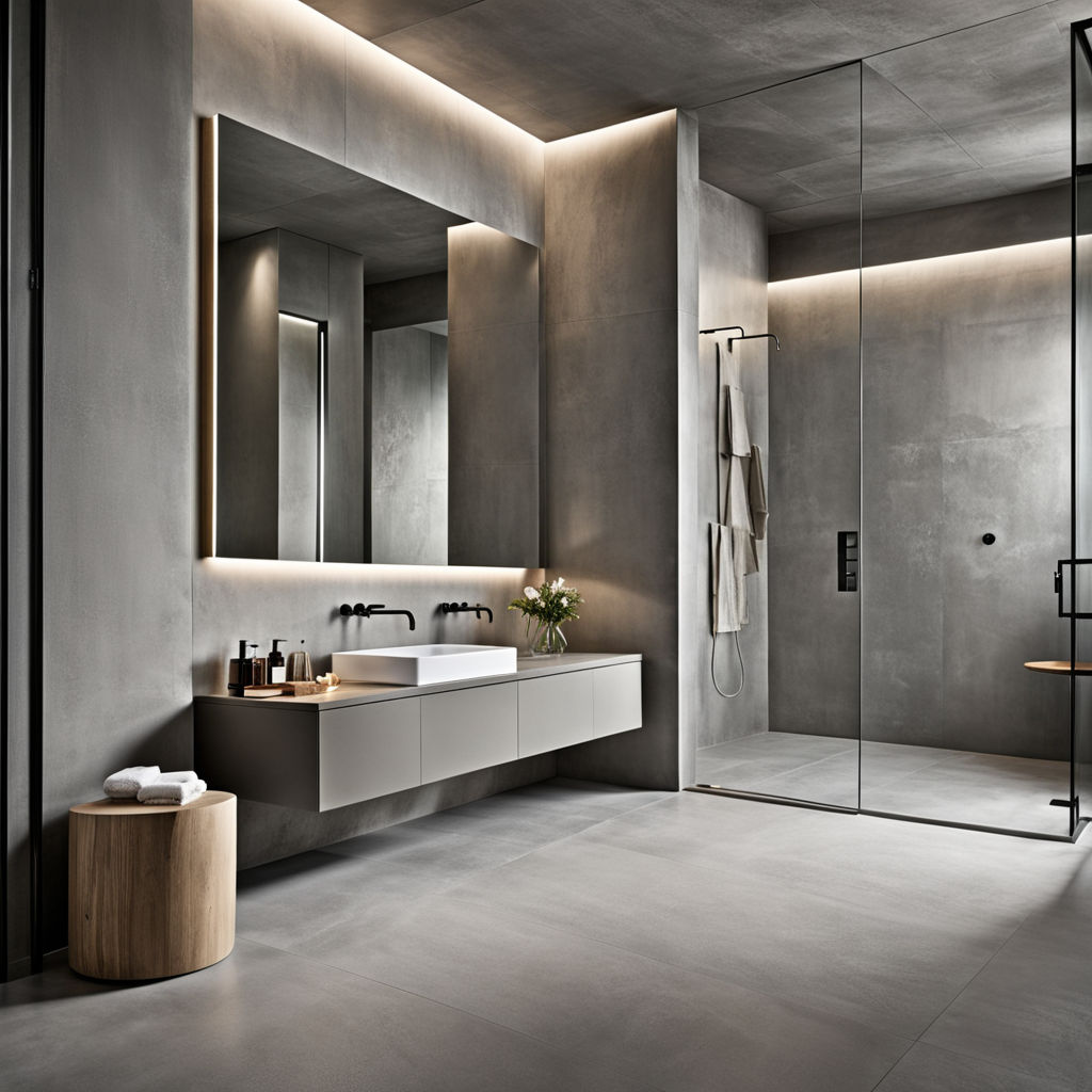 Bagno-effetto-cemento-colori-scuri
