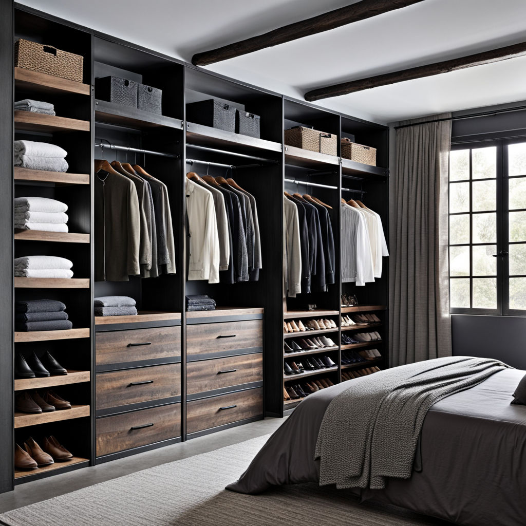 Cabine-Armoire-Style industriel