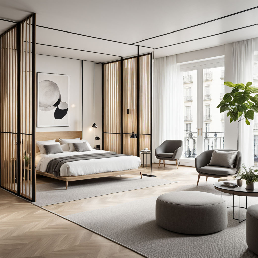 Wall-divider-open-space-bedroom-1