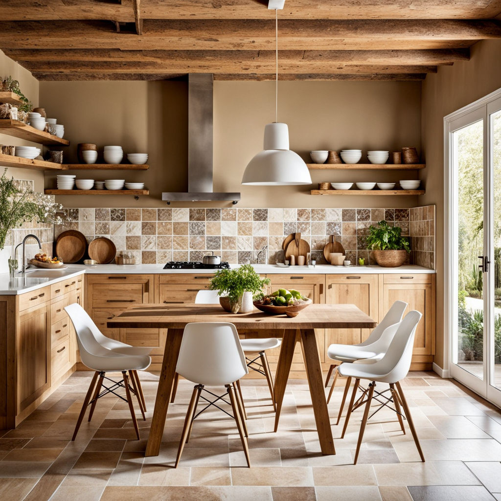 Colors-natural-kitchen-tones-wood-and-brick