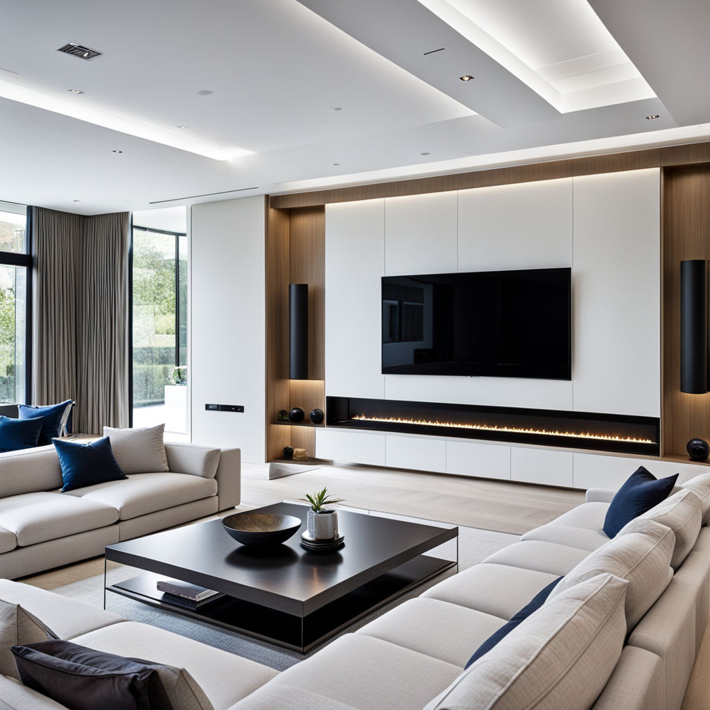 Living-area-entertainment-elegant-fireplace