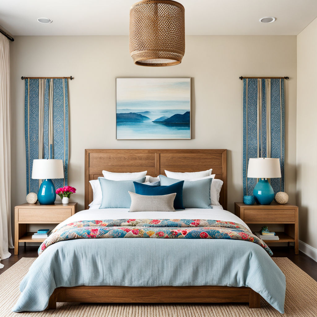 Feng Shui weiche Farben blau