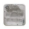 minipiscina idromassaggio incasso freestanding pannello legno dettaglio my spa 228 glass