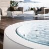 whirlpool airpool halb eingelassener whirlpool detail infinity 220 glas