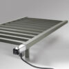 scaldasalviette elettrico design moderno dettaglio termostato bianco colorato twist deltacalor