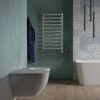 scaldasalviette elettrico design moderno termostato bianco colorato twist deltacalor