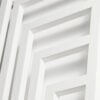 scaldasalviette idraulico design moderno acciaio bianco dettaglio potentia scirocco
