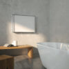 towel warmer bathroom towel warmer living hydraulic white light scirocco