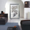 electric decorated stainless steel living peony screen scirocco radiator