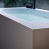 vasca idromassaggio freestanding dettaglio hardlite whirlpool reef glass