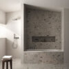 vasca idromassaggio incasso pannello hardlite whirlpool reef glass