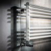 Hydraulische Rohrheizkörper weiß Detail Sie doppelt graziano