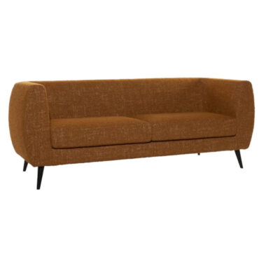 divano 3 posti con gambe in legno imbottito dettaglio sea shell luxy