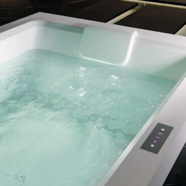 minipiscina idromassaggio con cromoterapia incasso comando touch jam 180 relax design