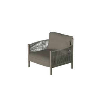 poltrona living imbottita struttura in acciaio frame out luxy